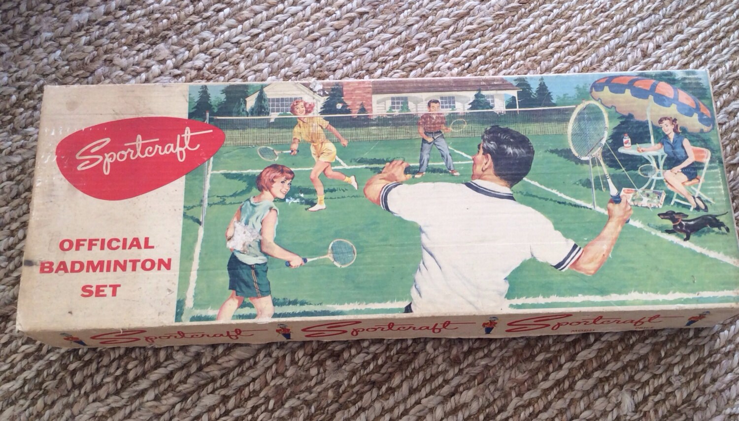 Vintage Badminton Setvintage Sportcraft. Badminton Set Etsy