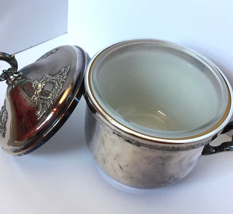 Vintage Silverplate Ice Bucket Vintage Oneida Silver Ice Etsy