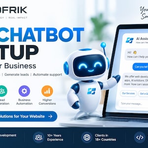 AI Chatbot Setup for Website | ChatGPT AI Bot | Customer Support & Business Automation