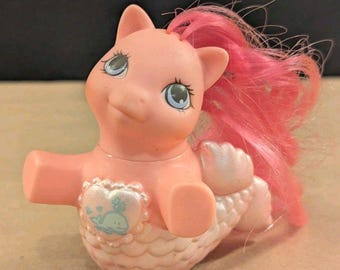 HQG1C Special Edition Seaglow Sea Pony & Blue Scallop SEA SHELL