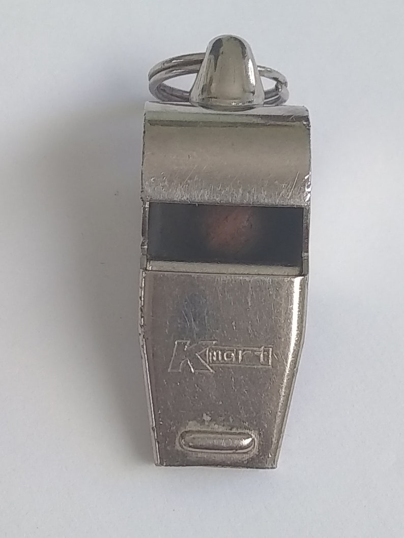 Vintage Kmart Whistle Toy Metal Whistle Made in Japan Etsy