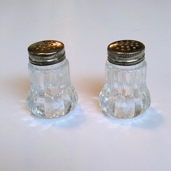 Lucite Salt and Pepper Shakers Etsy