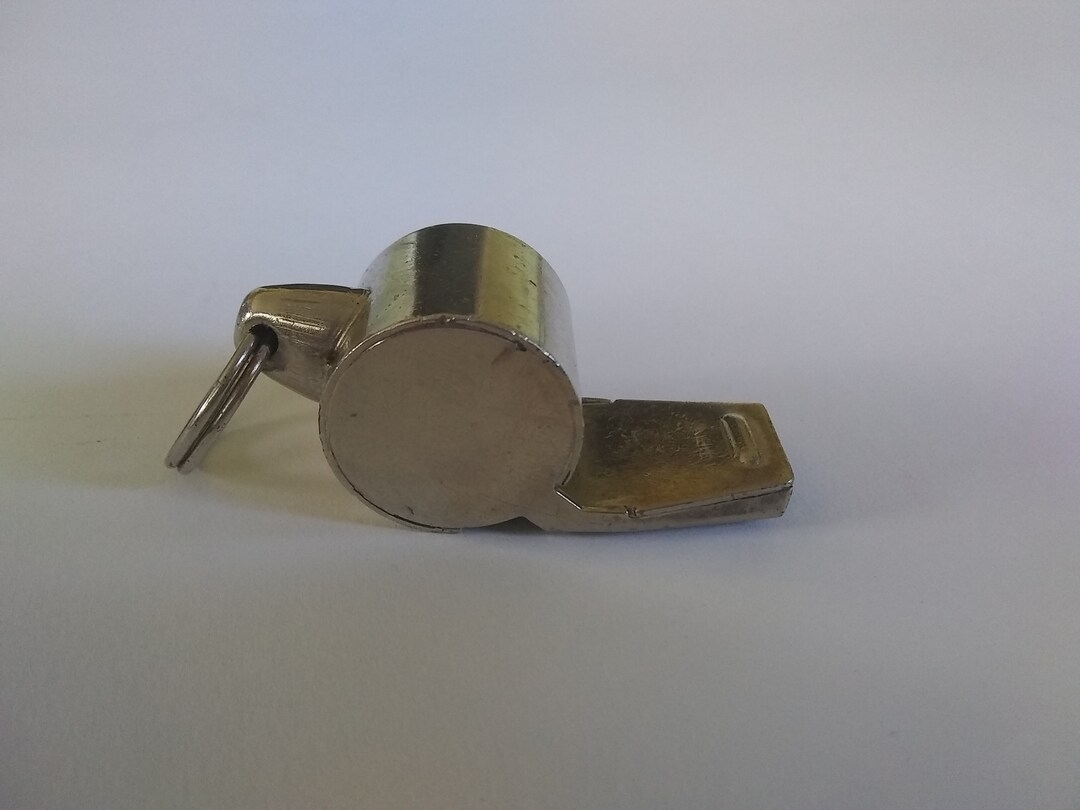 Vintage Whistle Kmart Whistle Toy Metal Whistle Made in Japan Etsy