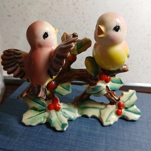 Vintage Norcrest Bird Figurines - Etsy