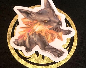 Vulptilla Sticker from Pets of the Old Republic - Star Wars - 2.5" x 3"