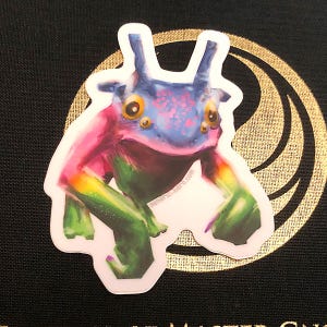 Rainbox Ginx Sticker from Pets of the Old Republic - Star Wars - 2.5" x 3"