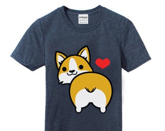 I love Corgi Butt T-Shirt