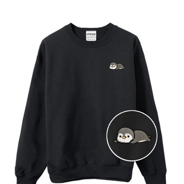 Penguin Sweater Etsy