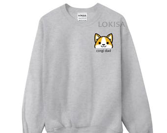 Corgi Dad Crewneck Sweater