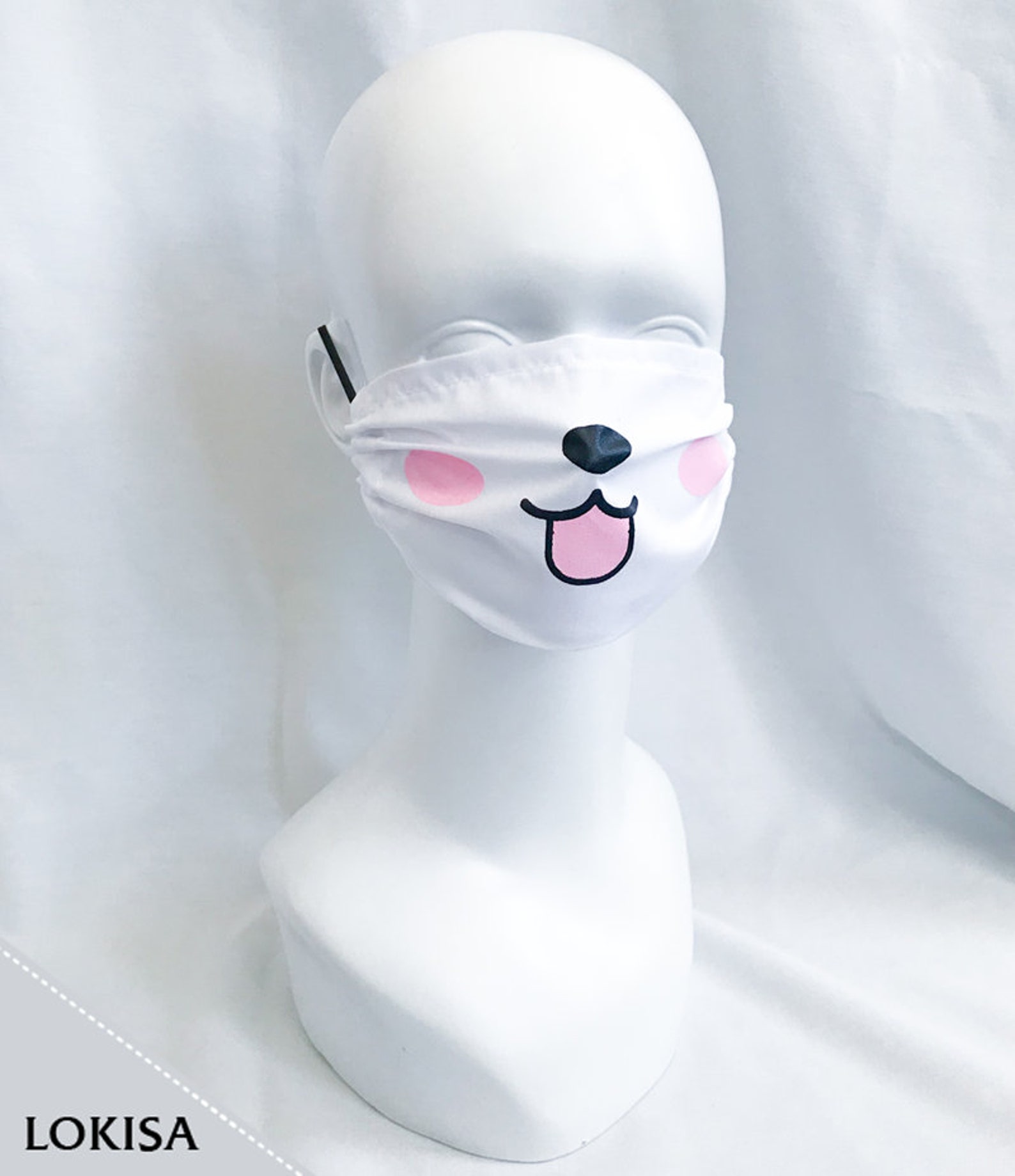 Puppy Dog Face Mask more designs MADE IN USA Reusable Etsy