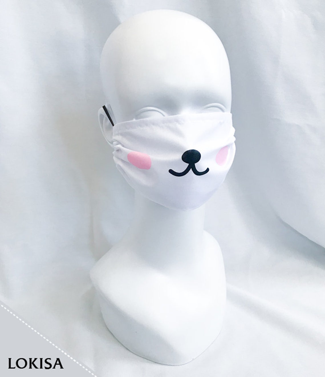 Puppy Dog Face Mask more designs MADE IN USA Reusable Etsy
