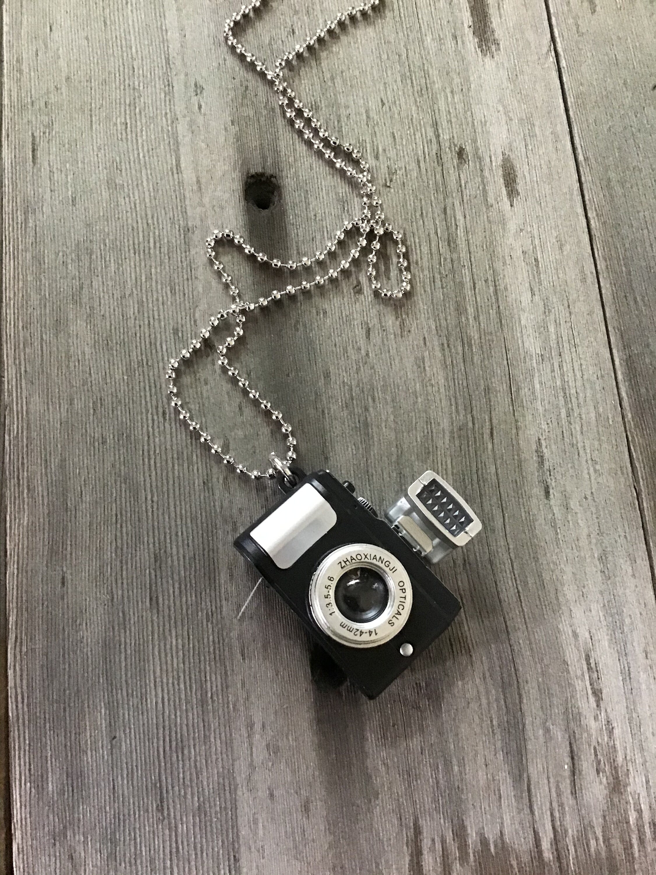 Retro Camera Necklace Trendy Jewelry Camera Fun Jewelry Etsy