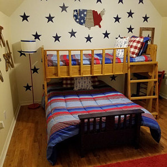 8 Navy Blue Vinyl Star Decals / Navy Blue Star Wall Etsy