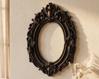 Ornate Royal Baroque Wall Frame | Gothic Decorative Frame | Victorian Wall Decor | Dark Academia Home Decor