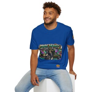 Croc Money Graphic Tee | Crocodile Street Art Illustration T-Shirt