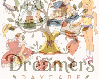 Paper dolls set: 8