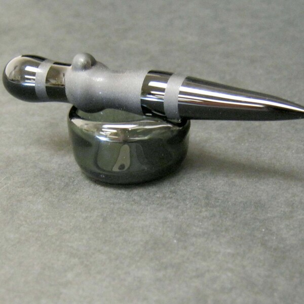 Black Dabber & Charcoal Dish Blasted Oil Set