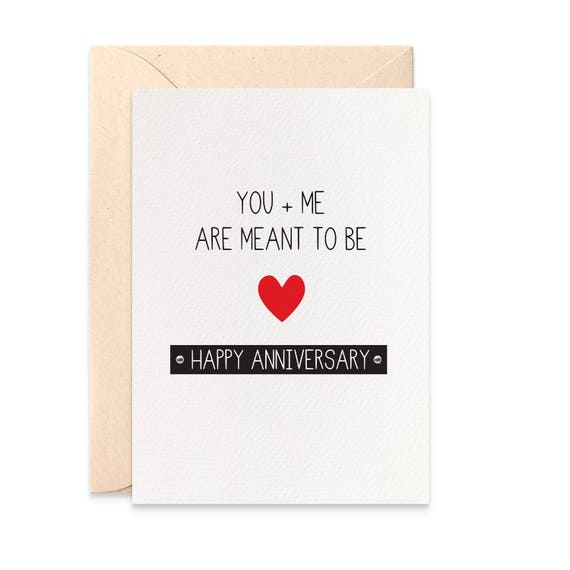 Anniversary Card Wedding Anniversary Card For Husband Happy Etsy