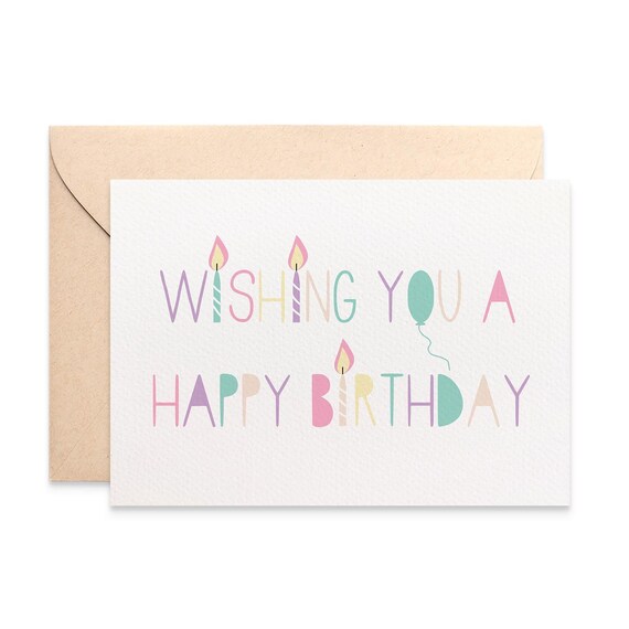 Bougies Pastel, Birthday Cards & Quotes