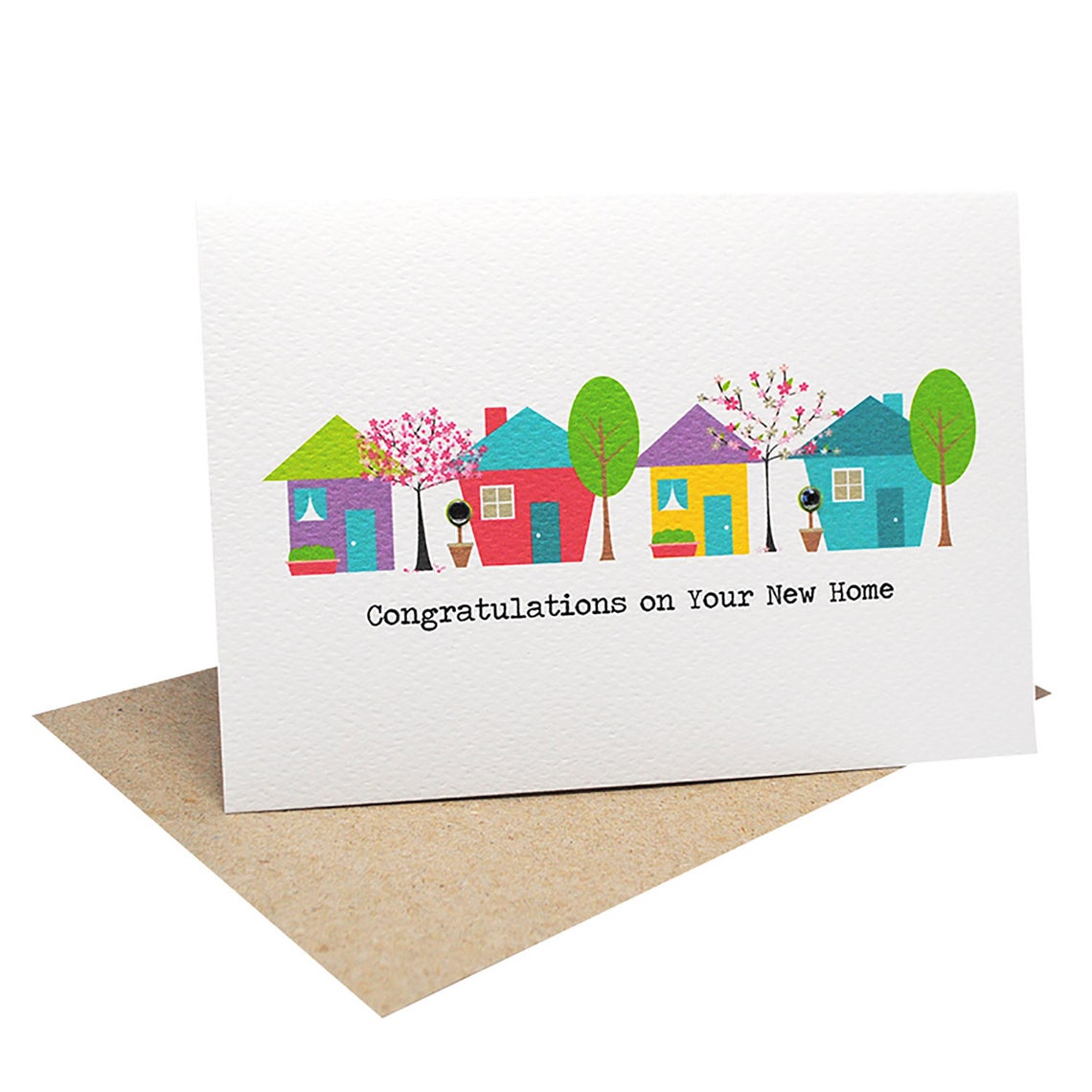 Moving House Card Congratulations on Your New Home Card Etsy