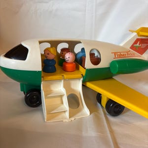 Avión Fisher Price // Little People // Juguete vintage