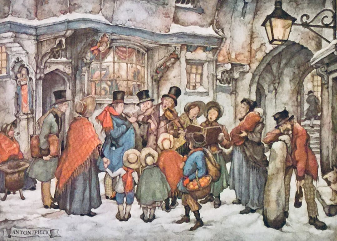 Anton Pieck Lithographs (set of 5), Vintage Holland Prints - Etsy