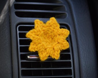 Sun Car Air Vent Clip, Cute Decor Desert Theme Car Charm
