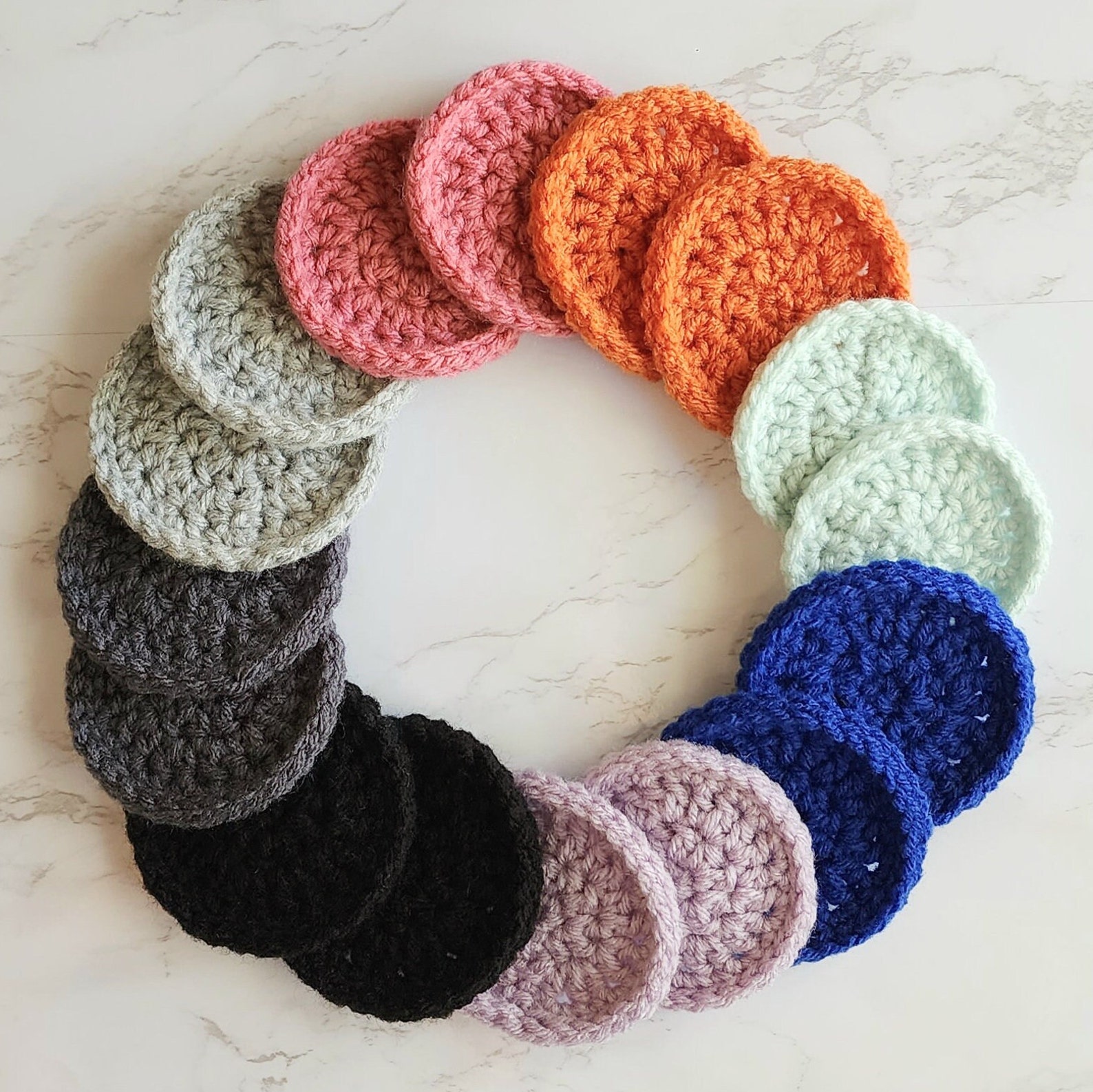 Car Coaster Crochet Pattern Quick Crochet Patterns Etsy