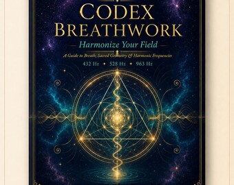 Codex Breathwork Guide | Sacred Geometry, 432 Hz Meditation (Digital Download)