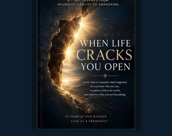 When Life Cracks You Open | 7-Day Spiritual Awakening & Self Discovery Journal