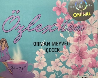 Ozlex Thee - 1 doos - 60 zakjes, voldoende voor 2 maanden