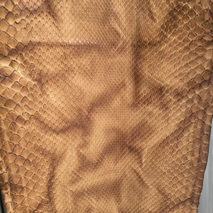 Genuine Snake Leather Hide Exotic leather for Craft Projects