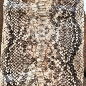Genuine Snake Leather Hide Exotic leather for Craft Projects