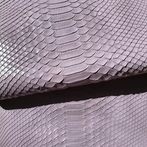Genuine Snake Leather Hide Exotic leather for Craft Projects