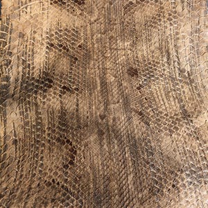 Genuine Snake Leather Hide Exotic leather for Craft Projects