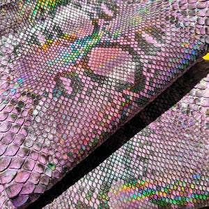 Genuine Snake Leather Hide for Craft Projects, Exotic reptile skin for DIY  Snakeskin