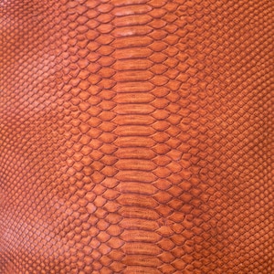 Genuine Snake Leather Hide Exotic leather for Craft Projects Snakeskin Leather