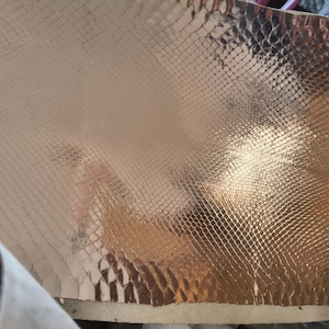 Genuine Snake Leather Hide Exotic leather for Craft Projects