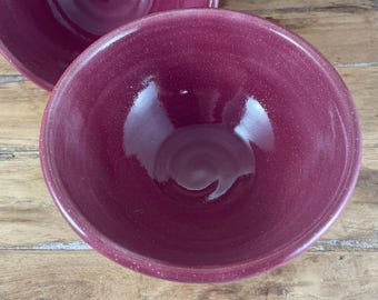 Handmade Glazed Stoneware Bowl - Unique Ceramic Cereal or Soup Bowl