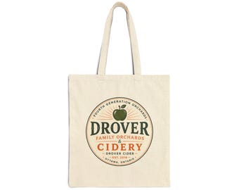 Tragetasche aus Canvas von Drover Family Orchard & Cidery – Heiße Rivalität, Spielveränderer