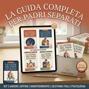 Ratgeber für getrennt lebende Väter (E-Book), Handbuch zu Sorgerecht und Unterhalt, 3-bändiges psychologisches Betreuungspaket, druckbare PDF-Datei