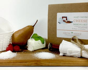 Artisan DIY Goat Cheese Making Kit - Learn how to make home made chevre