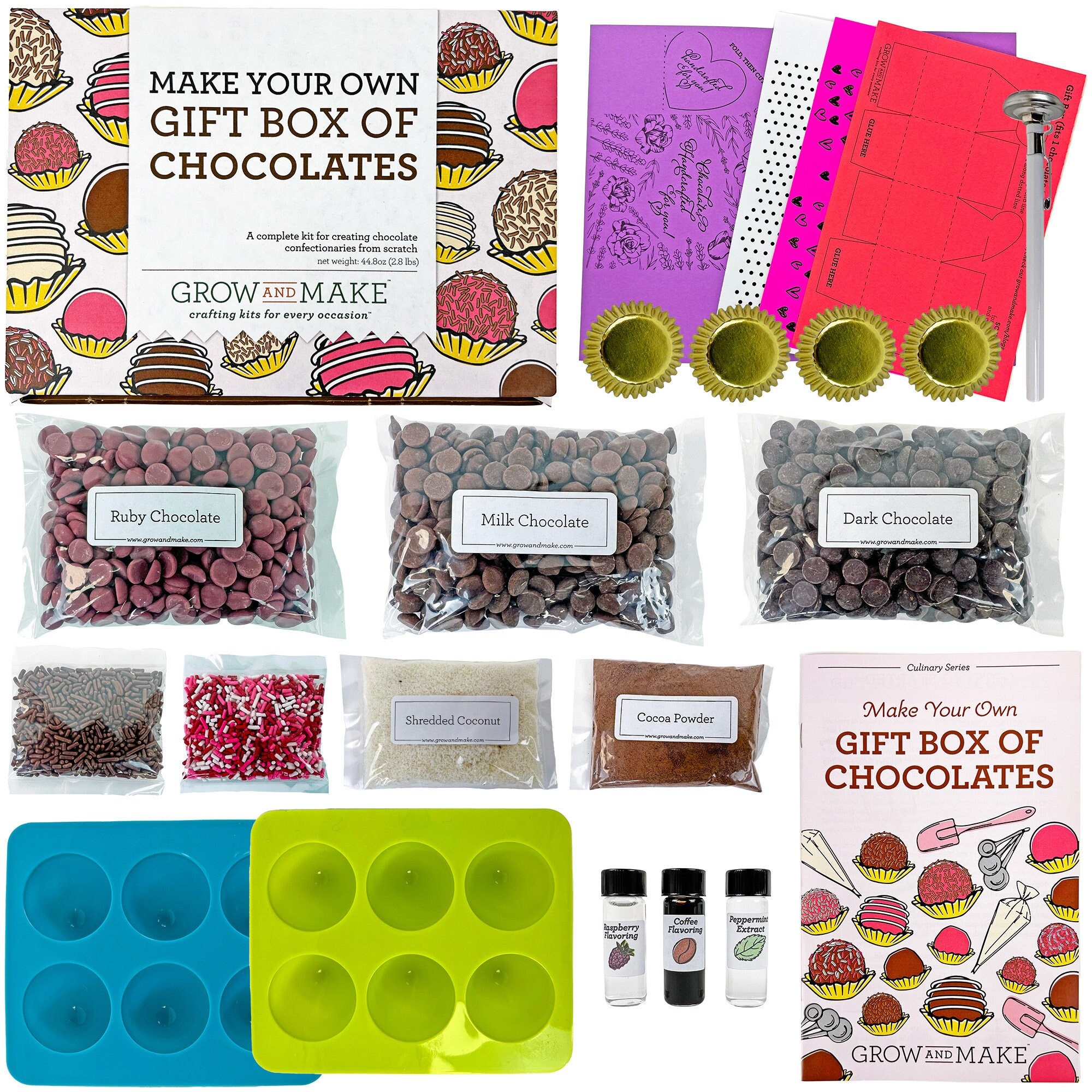 The Mallow Tailor Deluxe Chocolate Bar Making Kit Review