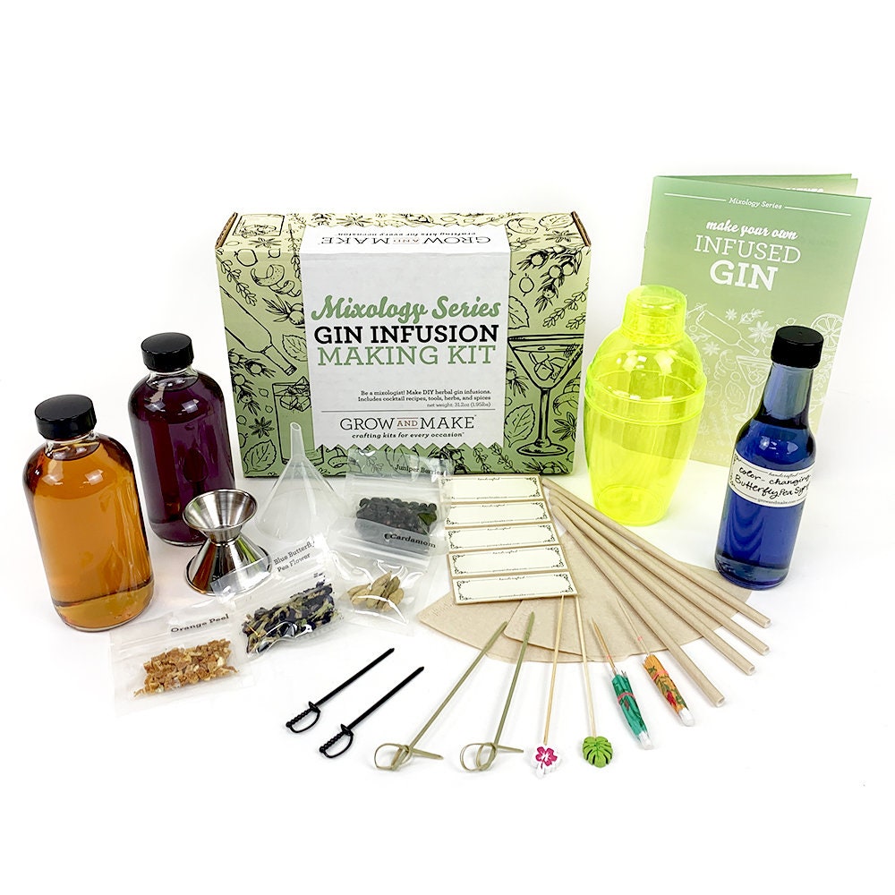 The Perfect Gift for a Cocktail Lover: Make Your Own Gin Kit - Sweet Anne  Designs