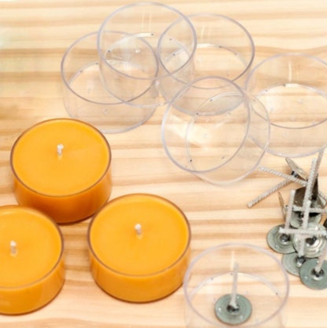 Clear Tea Light Candle Cups 200 Qty Etsy