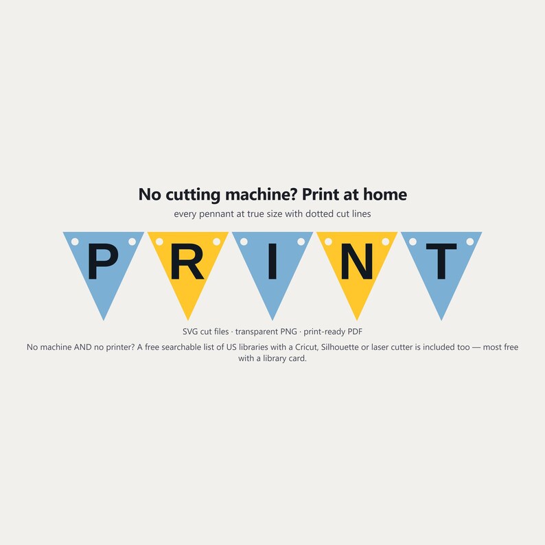 カロライナブルー＆ゴールドのスクールスピリットバナーSVG、商用利用可 | Cricut Silhouette A-Z 0-9 画像 6