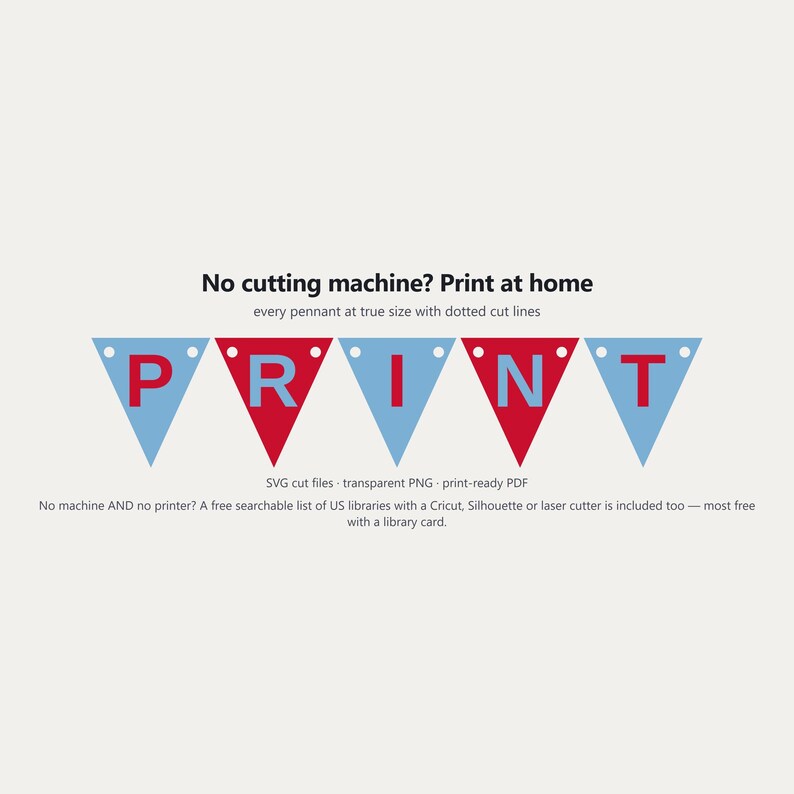 Banner escolar Columbia Blue & Red em SVG, uso comercial | Cricut Silhouette A-Z 0-9 imagem 6