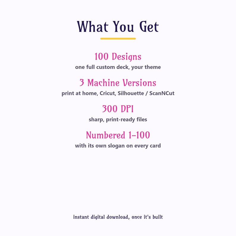 Custom 100 Days of School Deck | Your Theme | Made to Order image 3
