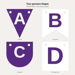 Bannière SVG violette et blanche pour l'esprit scolaire, usage commercial | Cricut Silhouette A-Z 0-9 image 2