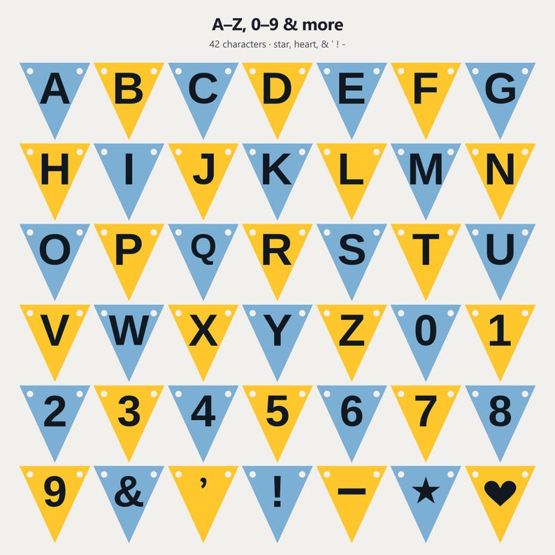 カロライナブルー＆ゴールドのスクールスピリットバナーSVG、商用利用可 | Cricut Silhouette A-Z 0-9 画像 4